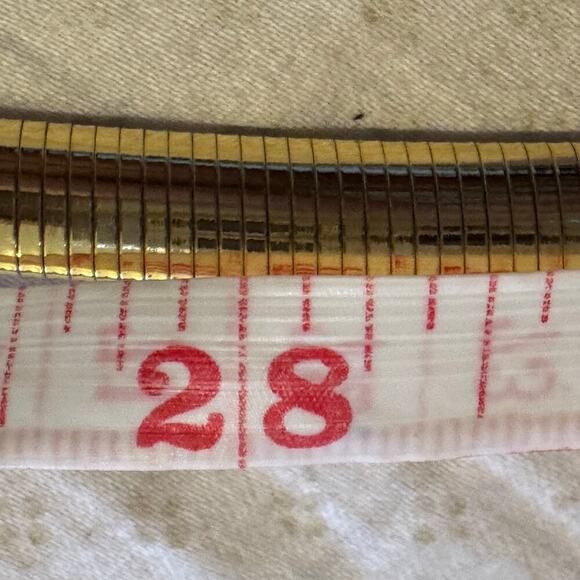 Vintage N.Y.C. Women\'s Gold Tone Metal Etruscan Buckle Waist Belt One Size main image 12
